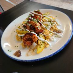 A picture of Moroccan Shrimp and Cous².
