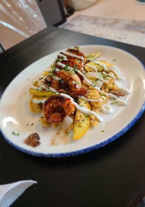 A picture of Moroccan Shrimp and Cous².