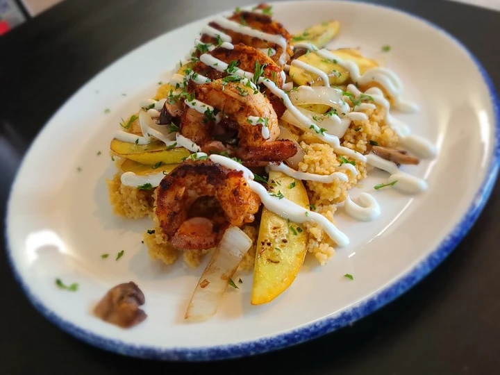 Recipe Moroccan Shrimp and Cous² which Delicious