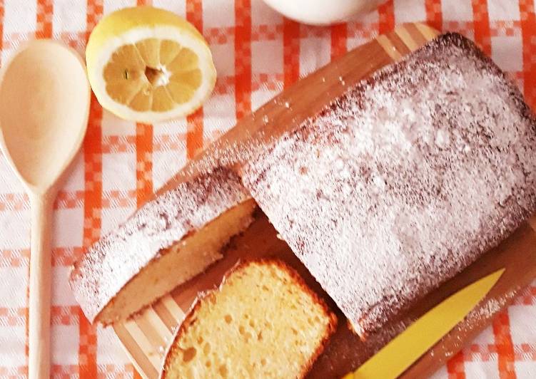 Plumcake allo yogurt al limone