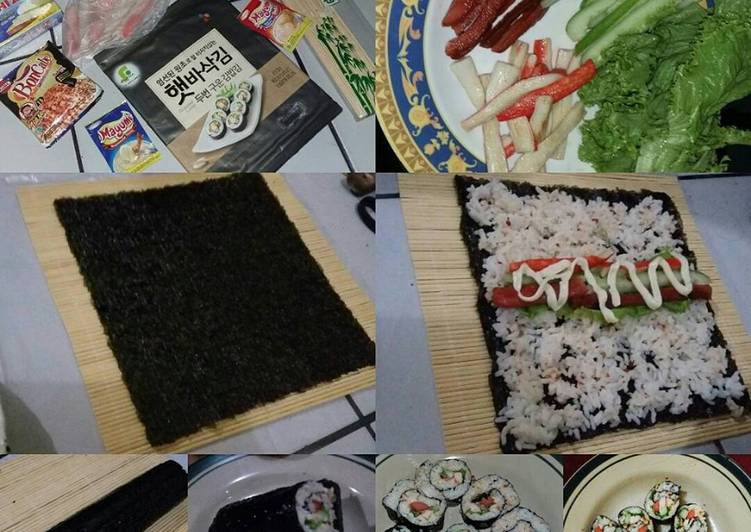 GIMBAP KOREA OR SUSHI ALA KOREA