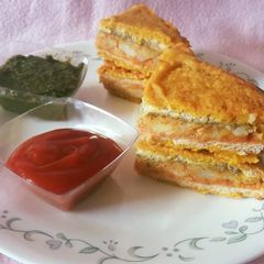 A picture of Bread Pakora.