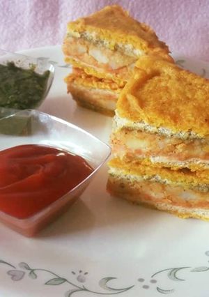 A picture of Bread Pakora.