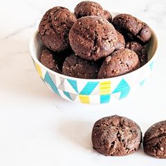 A picture of Coffee beans cookies.