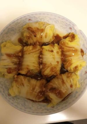 Foto resep Sawi putih (wa² joi) Siram