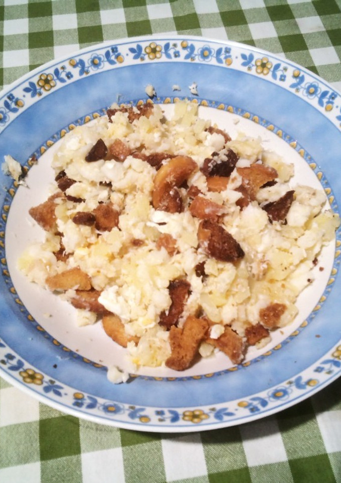 Una foto de Revuelto de bacalao