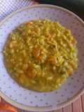 Risotto con zucchine, gamberetti e zafferano 🥒🦐