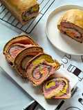 Fancy (Rainbow) Japanese Milk Bread (Autolysis)