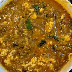 A picture of Dal ghotala.