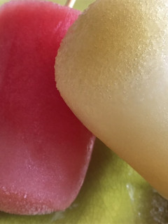 Una foto de Helado de melón o sandía