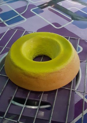Foto resep Sponge cake pandan lembuut 5 telur