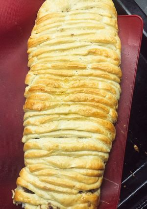 Kakaós tejberizses kígyórétes recept fotója