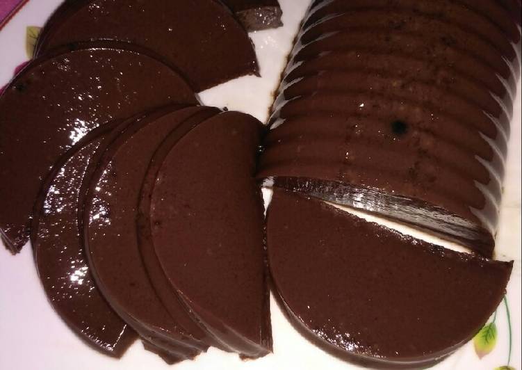 Resep Puding Energen Coklat Anti Gagal