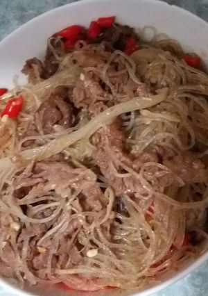 Foto resep Tumis soun bumbu sate