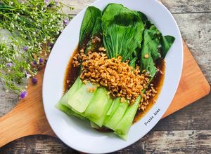Foto resep Tumis Pokchoy Bawang Putih