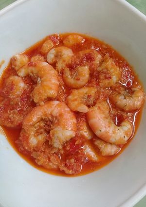 Foto resep Tumis udang sederhana