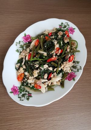 Foto resep Cah Kangkung Tempe Tauco