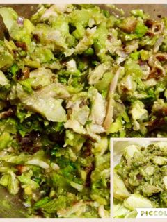 A picture of Avocado Chicken Potato Salad.