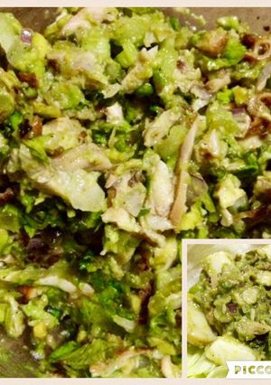 A picture of Avocado Chicken Potato Salad.
