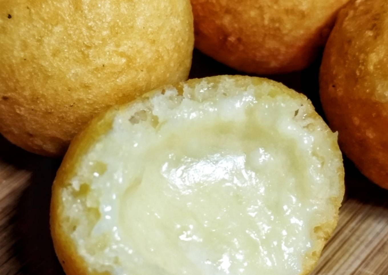 Bolitas crujientes de queso