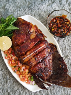 Foto resep Gurame Bakar Kecap (Resep Simple + Pakai Teflon 😁😉)