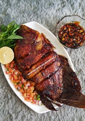 Foto resep Gurame Bakar Kecap (Resep Simple + Pakai Teflon 😁😉)
