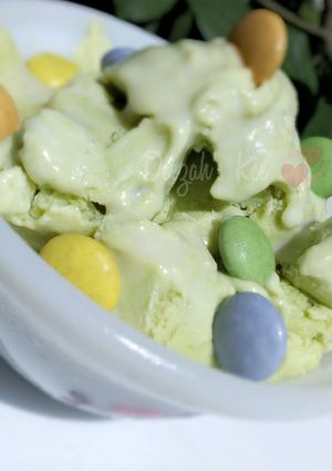 A picture of Avocado Ice Cream.