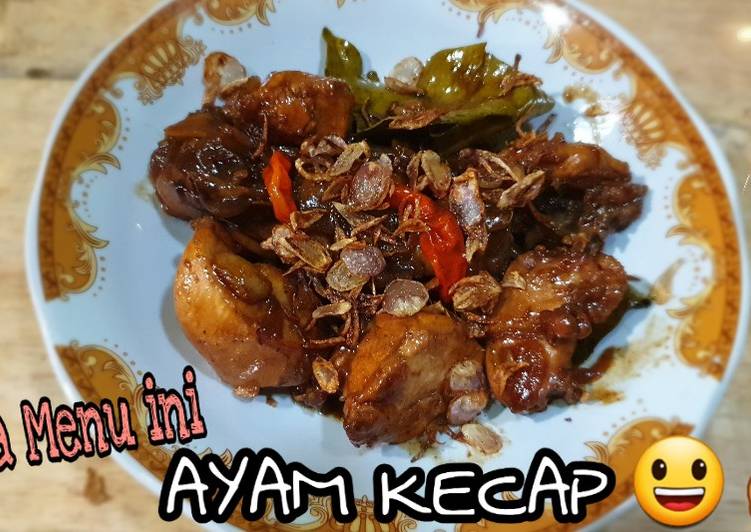 Ayam Kecap Bumbu Sederhana