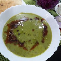 A picture of Green peas dal.