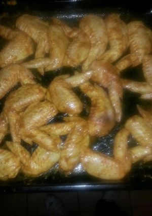 A picture of Grilled juicy wings.