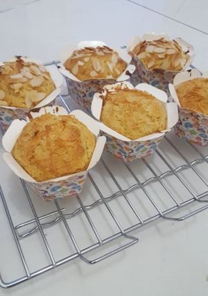 Foto resep Muffin keju (tanpa telur, ga ribet)
