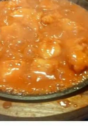 A picture of Chicken Manchurian.