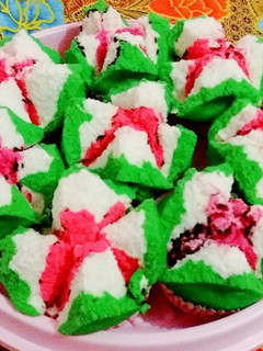 Foto resep Bolu kukus semangka mekar