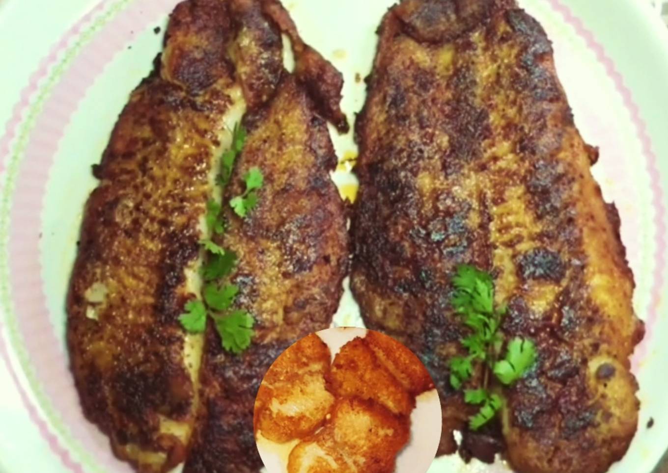 Crispy and crunchy Basa fish fry starter