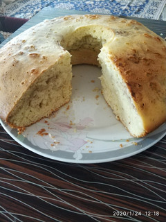 عکسی از دستور کیک عصرانه ساده
