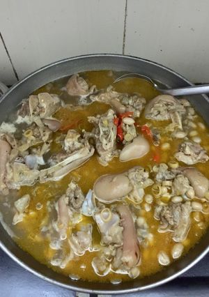 Hình của món Móng-Giò heo giả Cầy.