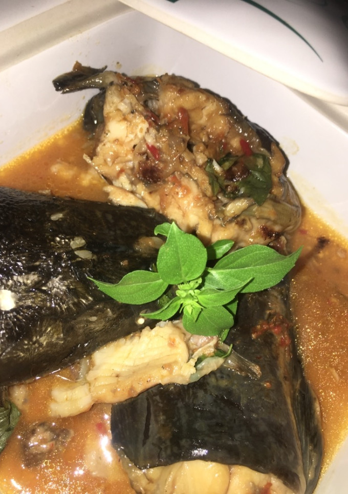 A picture of Fish pepper soup.