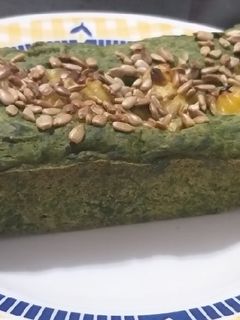 Una foto de Budín de espinaca vegano