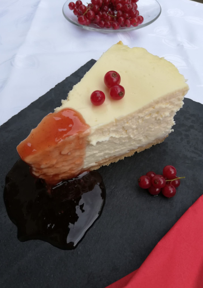 Una foto de San Sebastian Cheesecake