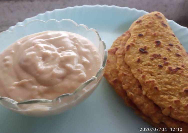 Moong dal roti