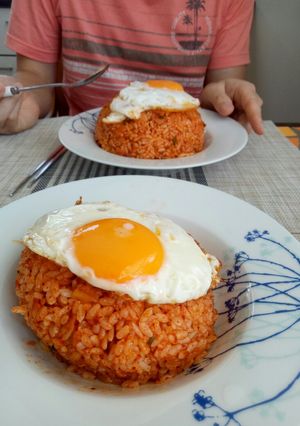 Foto resep Nasi goreng Kimchi Tuna Original