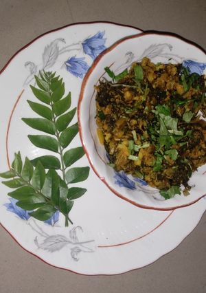 मूली की भुर्जी (mooli ki bhurji recipe in Hindi) रेसिपी मुख्य फोटो