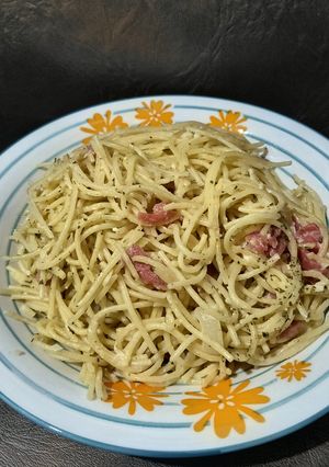 Foto resep Spaghetti Carbonara Creamy