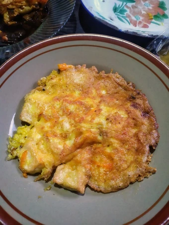 Langkah Mudah untuk Membuat Resep Dadar telur tahu wortel yang Uenak Anti Ribet, Uenak Banget