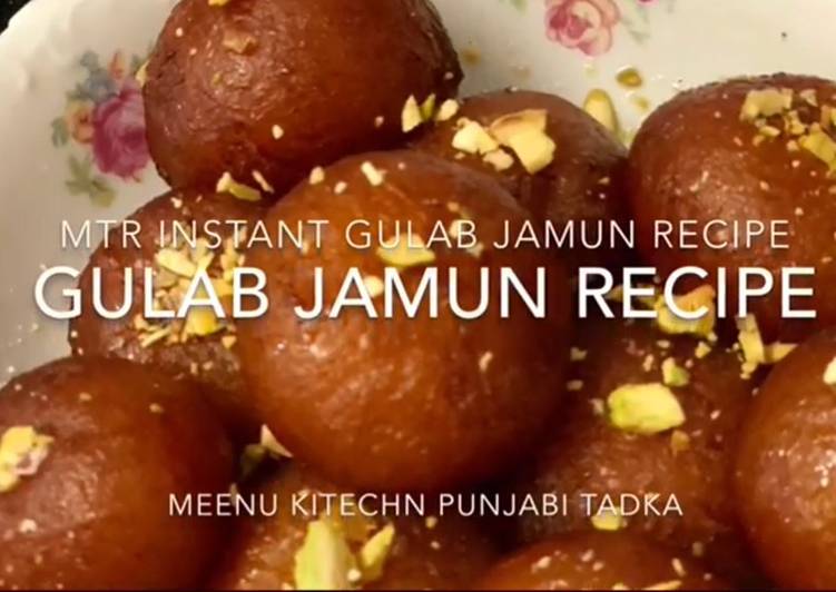 Recipe of Homemade Gulab jamun recipe