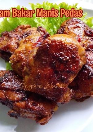 Foto resep Ayam Bakar Manis Pedas