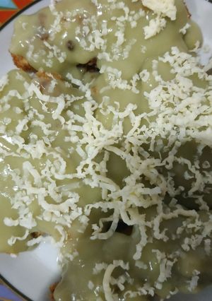 Foto resep Fla green tea untuk pisang crispy