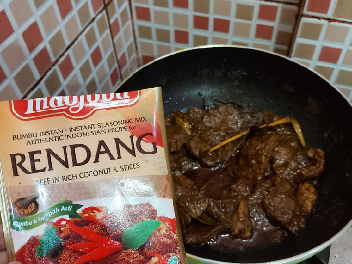 Standar Bagaimana cara memasak Rendang Instan Praktis yang sedap