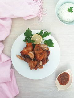 Foto resep Ayam Goreng Bawang Putih