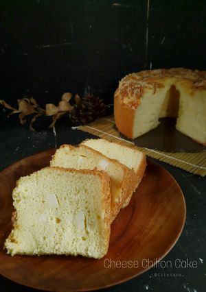 Foto resep Cheese chiffon cake